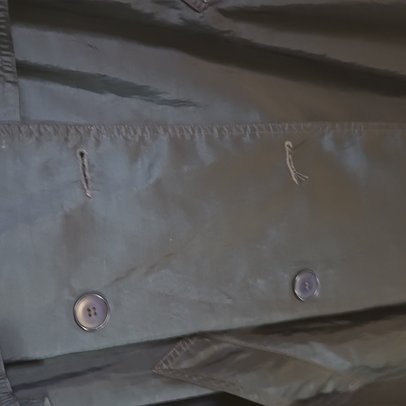 Vintage Navy Trench Coat - Picture 5 of 9